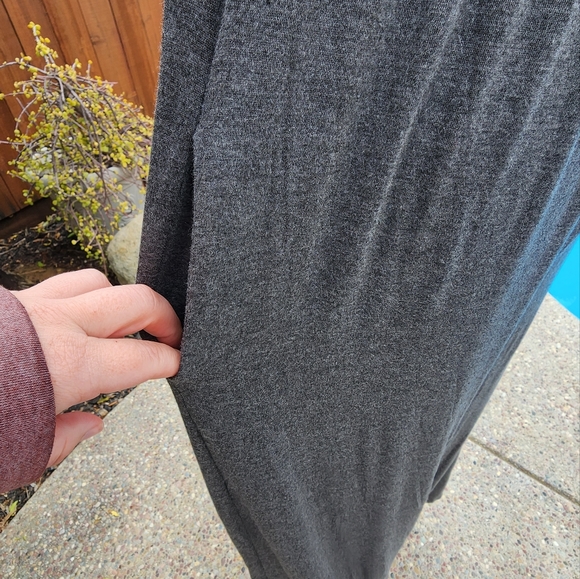 New Charcoal Tube Top Jumpsuit - Picture 4 of 5